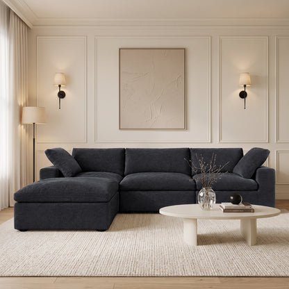 Butterscotch Cloud 4 Piece Sectional
