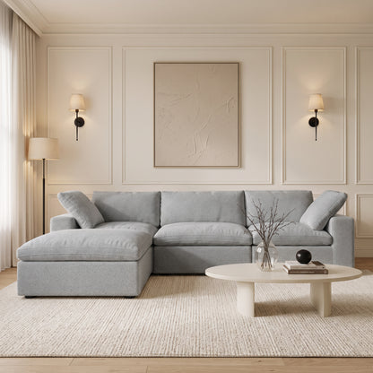 Butterscotch Cloud 4 Piece Sectional