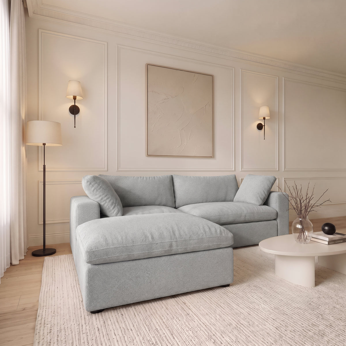 Butterscotch Cloud 3 Piece Sectional