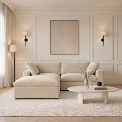 Butterscotch Cloud 3 Piece Sectional