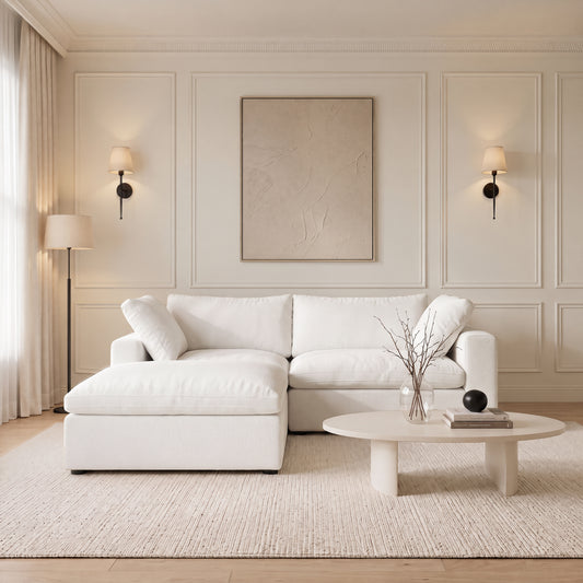 Butterscotch Cloud 3 Piece Sectional