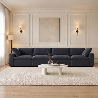 Butterscotch Cloud 4 Piece Sofa