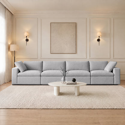 Butterscotch Cloud 4 Piece Sofa