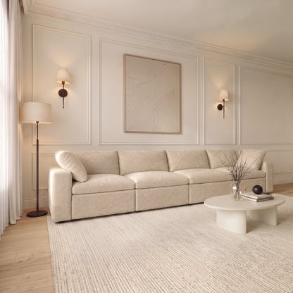 Butterscotch Cloud 4 Piece Sofa