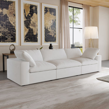 Butterscotch Cloud 3 Piece Sofa