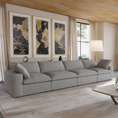 Butterscotch Cloud 4 Piece Sofa