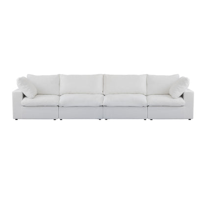 Butterscotch Cloud 4 Piece Sofa